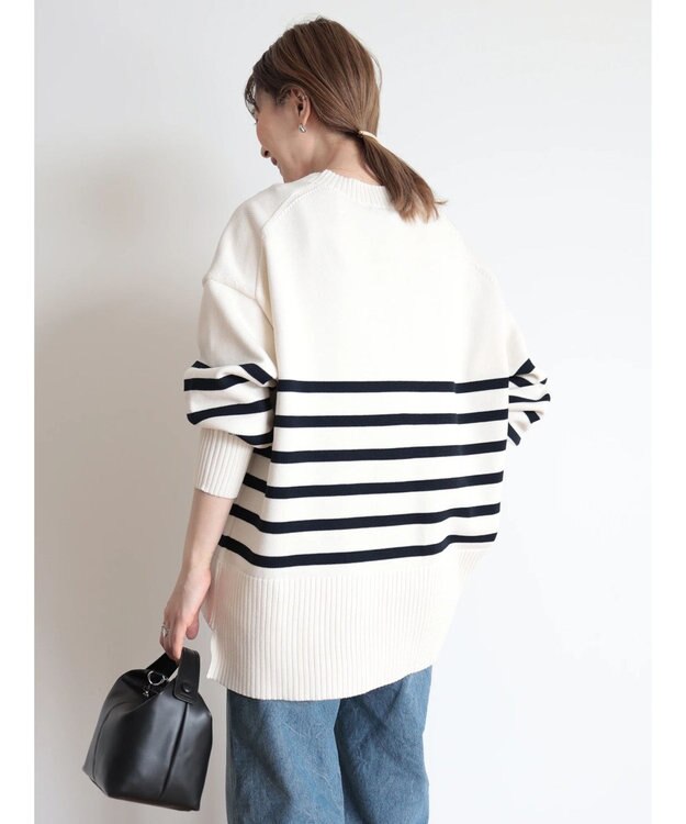 AMERICAN HOLIC エコカルットＶネックプルオーバー Border