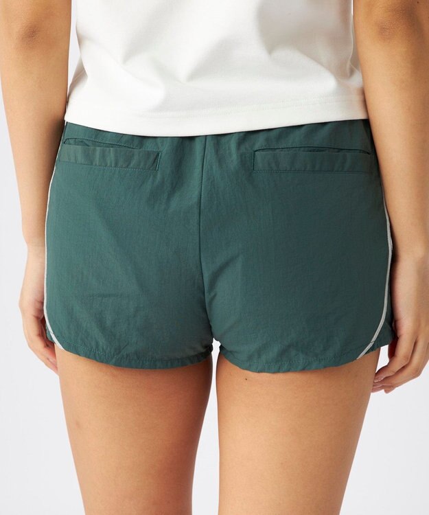 OP／FILA 【Kappa】テープデザインショートパンツ グリーン