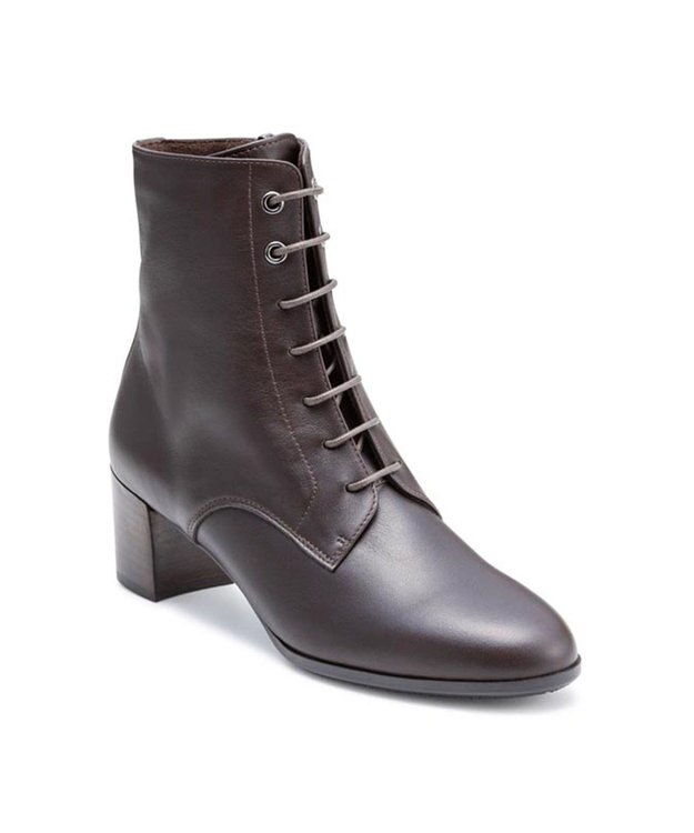 REGAL FOOT COMMUNITY 【リーガルレディース】F77R レースアップブーツ ブーツ ダークブラウン