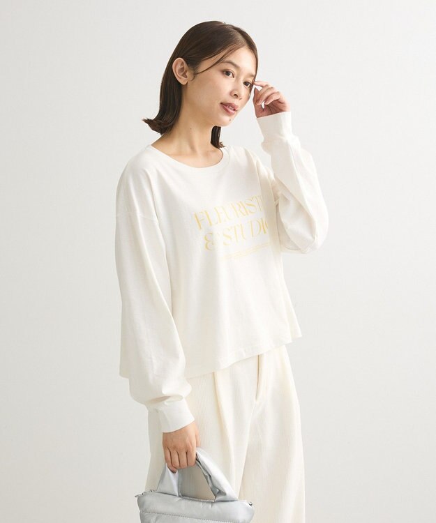 Green Parks アソート長袖ロゴロンＴＥＥ Off White