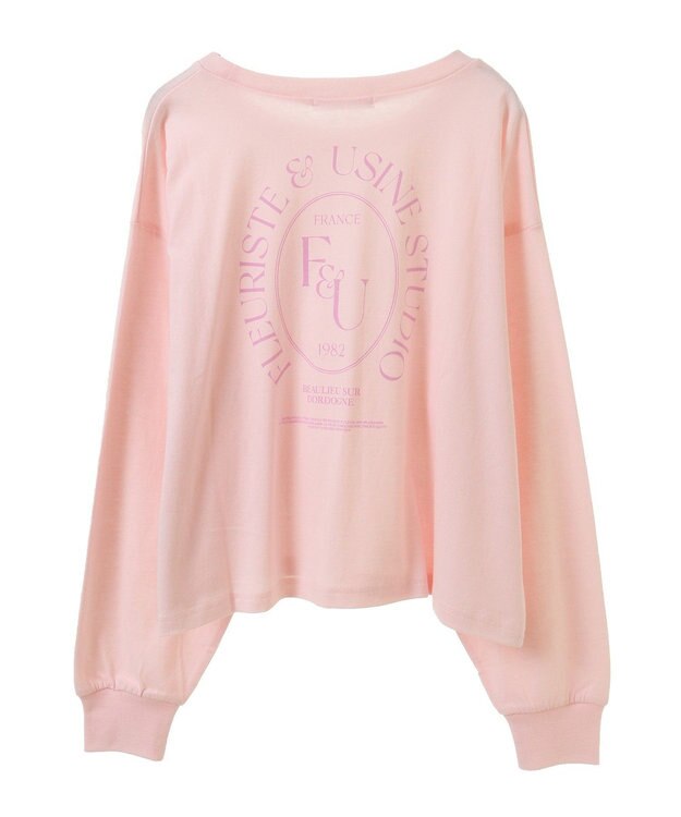 Green Parks アソート長袖ロゴロンＴＥＥ Pink