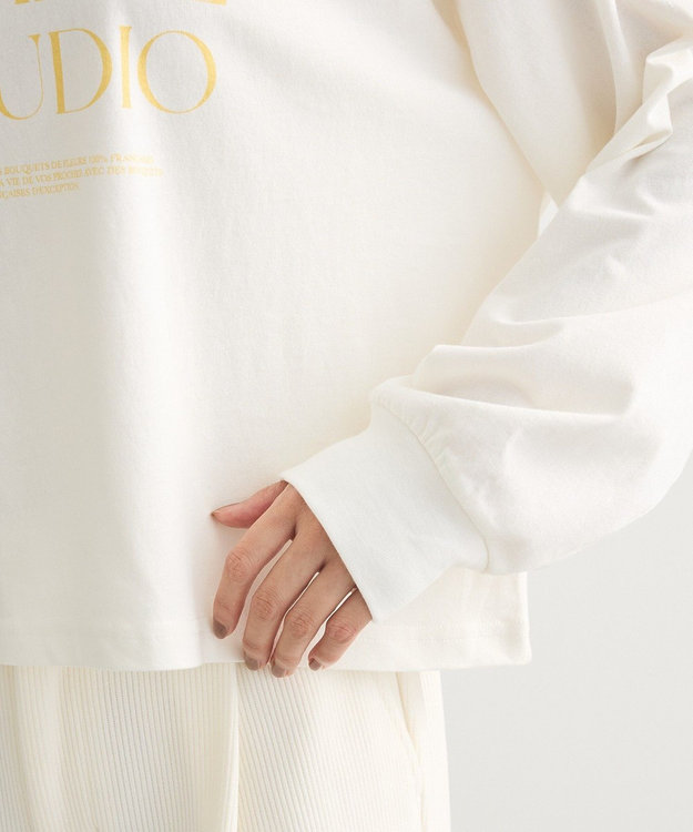 Green Parks アソート長袖ロゴロンＴＥＥ Off White