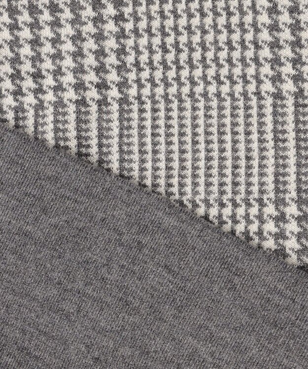 ANY SIS 【2WAY】リバーシブルフーディ アウター グレー×チェック