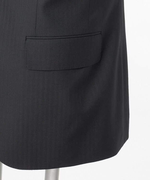 J.PRESS MEN 【JAPAN CRAFT CLOTH】シャドーヘリンボーン スーツ/総裏 ネイビー系1