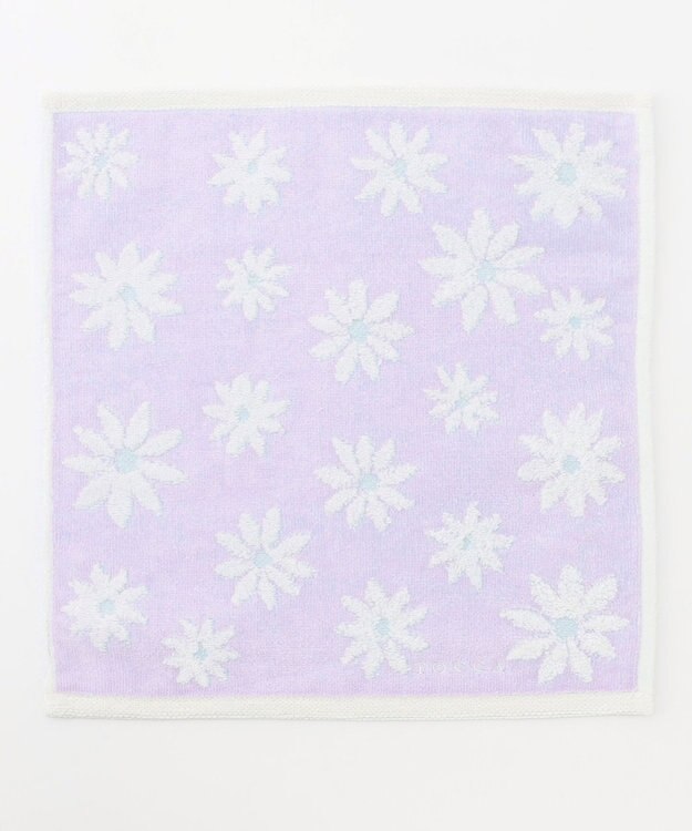TOCCA DAINTY FLOWER TOWELCHIEF タオルハンカチ ライラック系