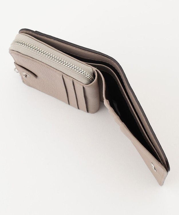 airlist コンパクト二つ折り財布 Daisy デイジー カーキ