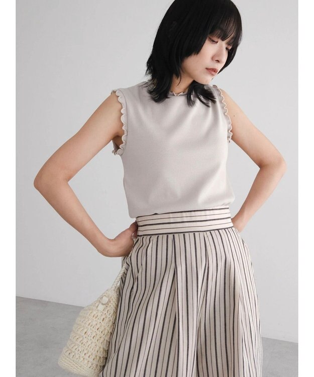 Green Parks ・Ｐｅｔｉｔ　Ｆｌｅｕｒ　メローｓｔリブタンクトップ