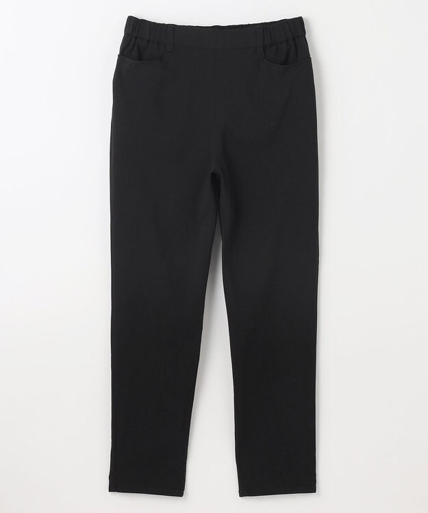 ANY L 【新色追加/洗濯機可/UVカット/ウエストゴム/ストレッチ】7daysデイリーパンツ ブラック