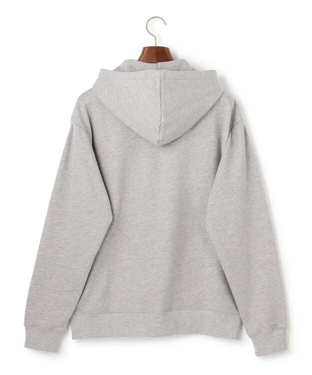 J.PRESS MEN 【WEB・一部店舗限定】バックブル ジップアップパーカー ライトグレー系