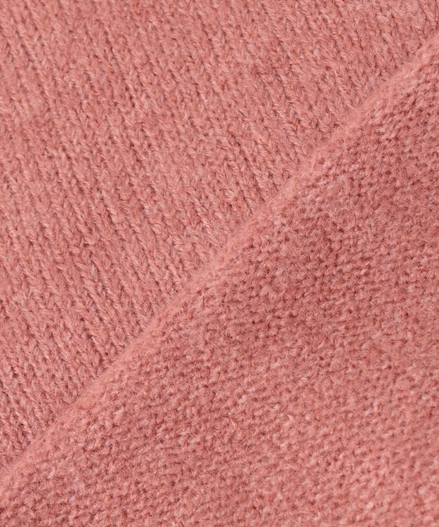 Feroux ハーフジップニット プルオーバー ピンク系