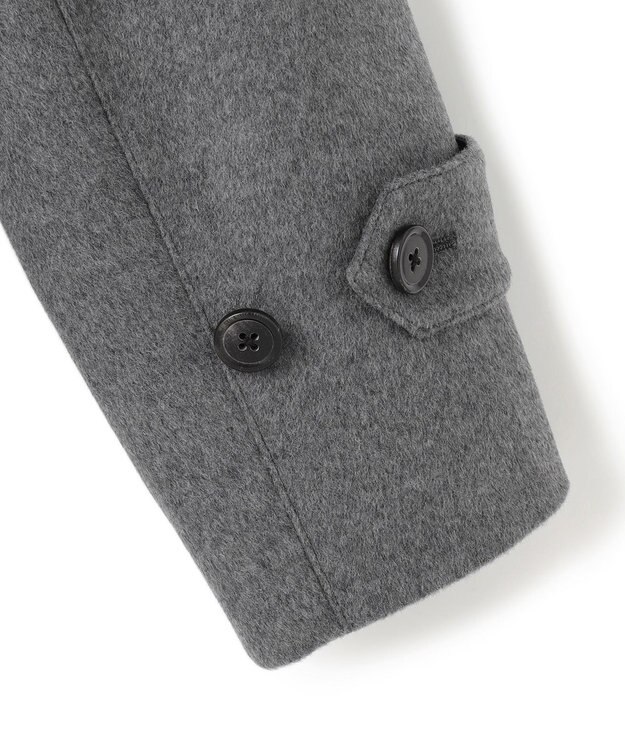 J.PRESS MEN 【WEB・一部店舗限定】ウールカシミヤビーバーステンカラー コート グレー系