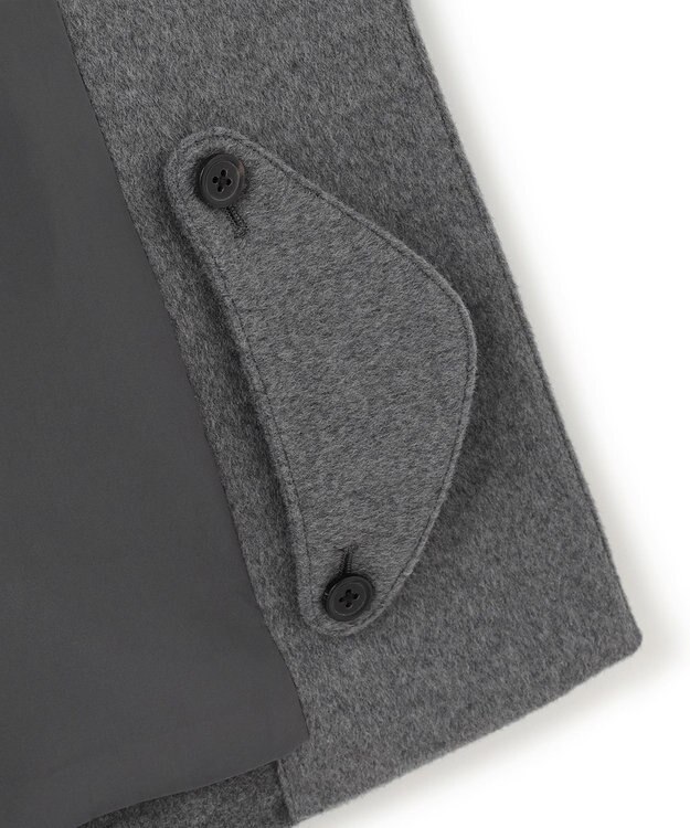 J.PRESS MEN 【WEB・一部店舗限定】ウールカシミヤビーバーステンカラー コート グレー系