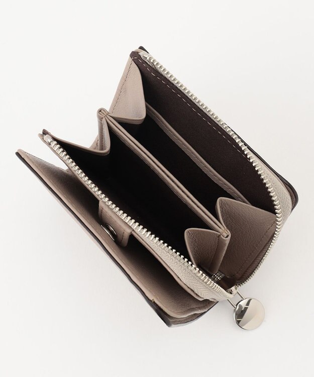 airlist コンパクト二つ折り財布 Daisy デイジー カーキ