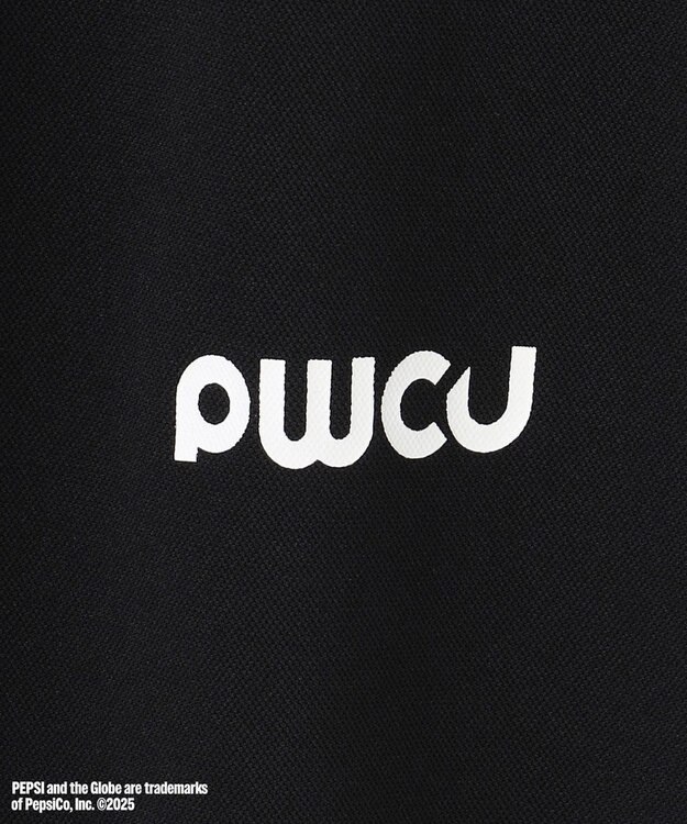 PW CIRCULUS 〈Pepsiコラボ〉【UNISEX】Pepsi GOLF Graphic ポロ ブラック系