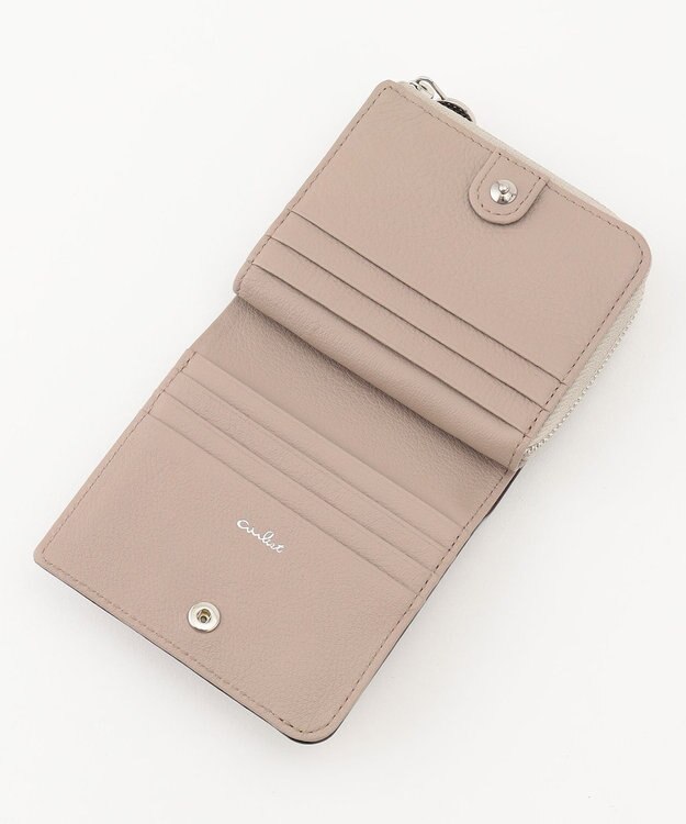 airlist コンパクト二つ折り財布 Daisy デイジー カーキ