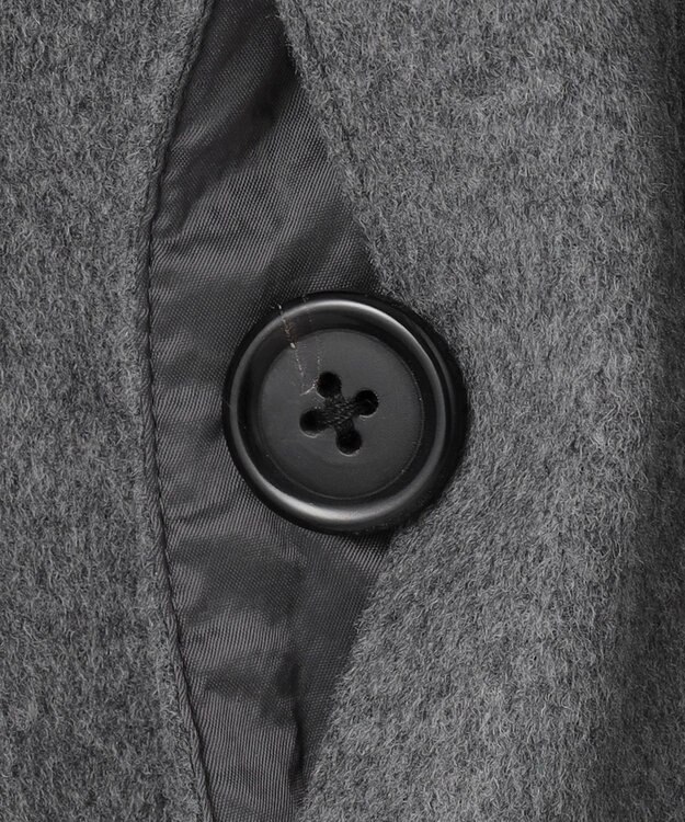 J.PRESS MEN 【WEB・一部店舗限定】ウールカシミヤビーバーステンカラー コート グレー系