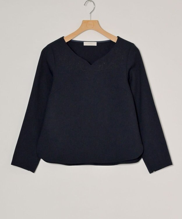 ONWARD Reuse Park 【any SiS】ブラウス秋冬 ネイビー