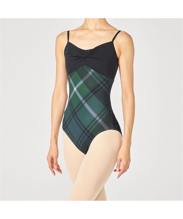 Chacott キャミソールレオタード コバルトブループリント