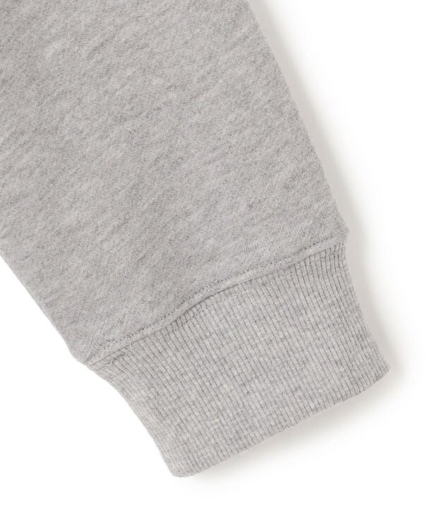J.PRESS MEN 【WEB・一部店舗限定】バックブル ジップアップパーカー ライトグレー系