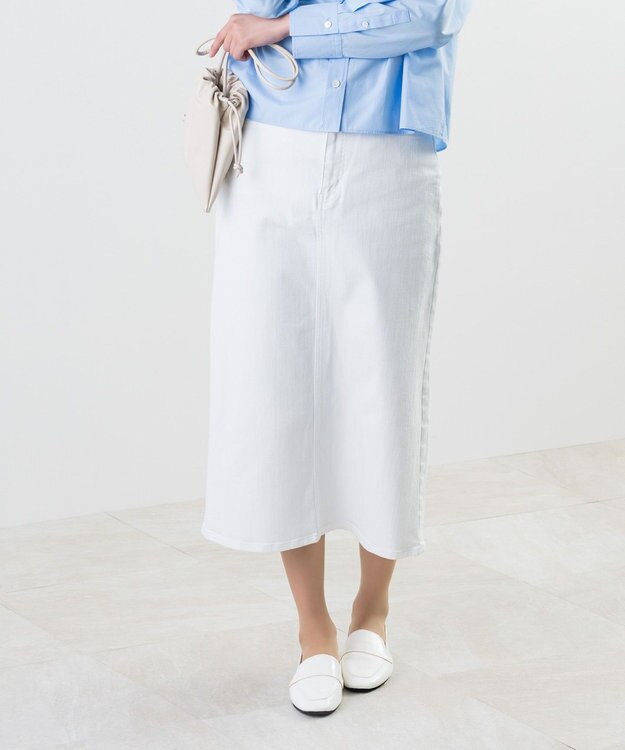 ONWARD Reuse Park 【23区】スカート春夏 ホワイト