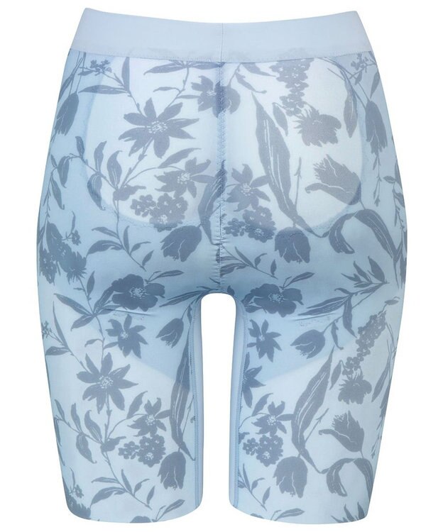 WACOAL 【重力に負けないヒップケアガードル】 ガードル ロング丈 【はくヒップケア】 まるみのあるヒップをキープ 快適なはきごこち 一枚ばき可能 レディース GRC623 /ワコール ブルー