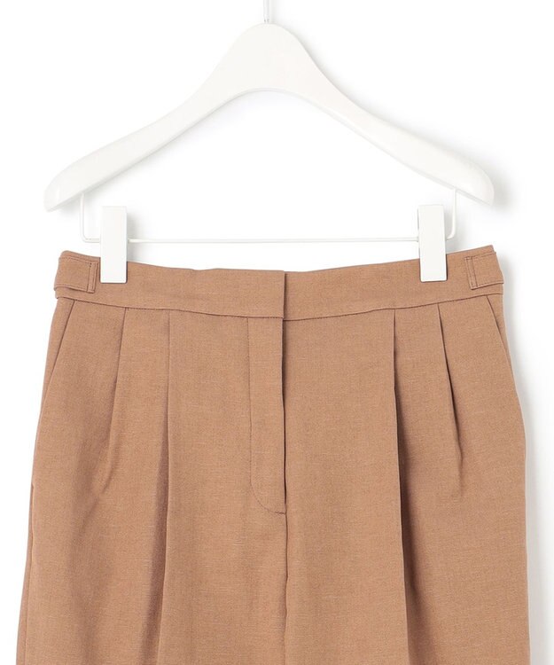 ICB 【セットアップ対応・洗える】 LooseWeave テーパードパンツ レディッシュブラウン系