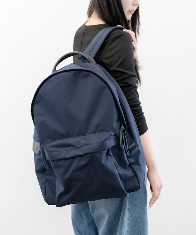 NIZYU KANO 【竹下玲奈コラボ】My Backpack Lサイズ ネイビー