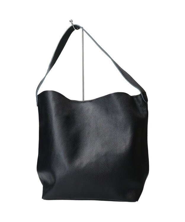 INTER-CHAUSSURES 【ANDREA CARDONE ITALI】レザートートバッグ ブラック