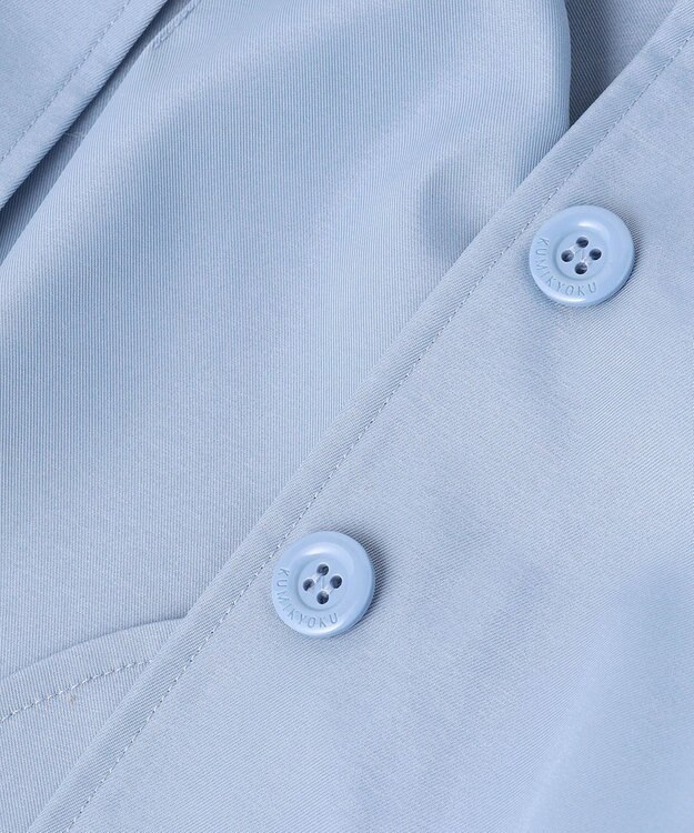 組曲 KIDS 【110-140㎝】3Way アウター サックス×グレー