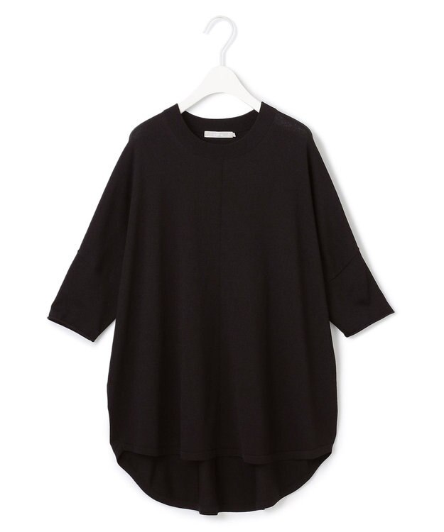 ICB L 【人気のため新色追加・接触冷感・UVカット・洗える】 VIS/NYハイゲージ プルオーバー ブラック系