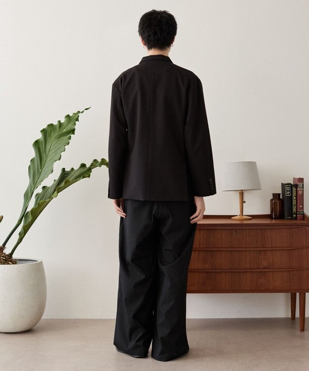 WEGO TRダブルブレストテーラードジャケット ブラック