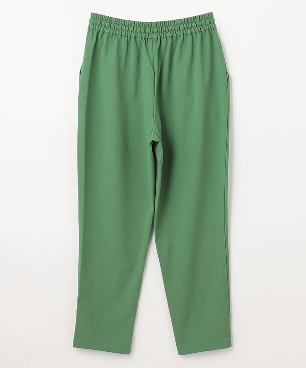 ANY 【UVケア/接触冷感/ウエストゴム】イージケア美脚パンツ テーパード グリーン