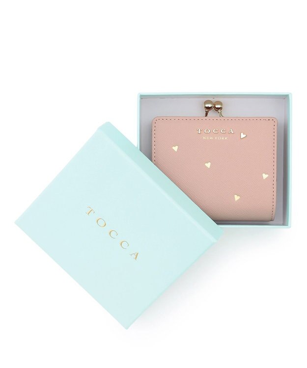 TOCCA LUCKY SHOWER BIIFOLOD WALLET 二つ折り財布 ピンク系