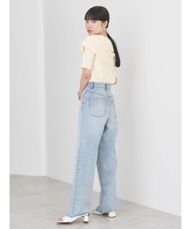 earth music&ecology ビッグカラーカットプルオーバー Yellow