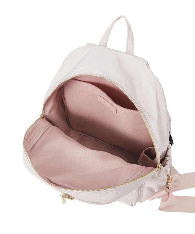 Maison de FLEUR 撥水加工ポケットリュック Grayish Pink