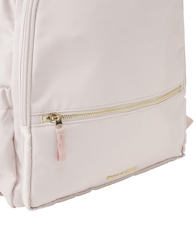 Maison de FLEUR 撥水加工ポケットリュック Grayish Pink