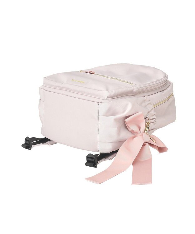 Maison de FLEUR 撥水加工ポケットリュック Grayish Pink