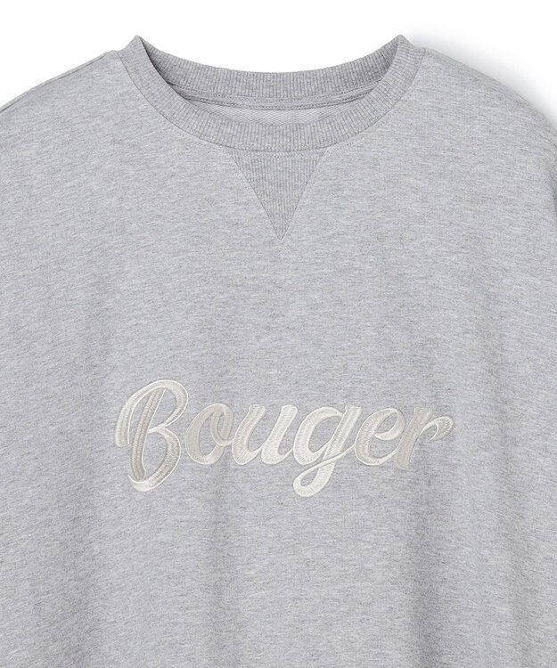 UNFILO ライトウェイト ロゴスウェット トップグレー