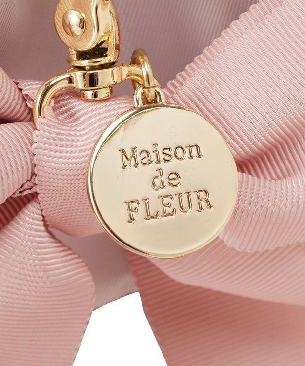 Maison de FLEUR 撥水加工ポケットリュック Grayish Pink