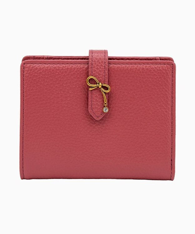 LANVIN en Bleu リュバン コンパクト二つ折り財布 ピンク