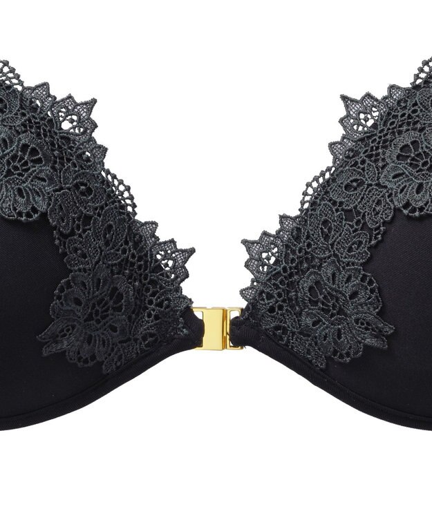 BRADELIS New York 【NuBra / ボリュームアップ】パテッドヌーブラ クローデット 蒸れにくい バックレス コレクション デザインヌーブラ 正規品 ブラック