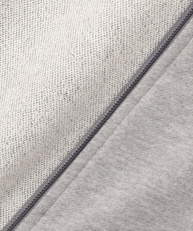 J.PRESS MEN 【WEB・一部店舗限定】バックブル ジップアップパーカー ライトグレー系