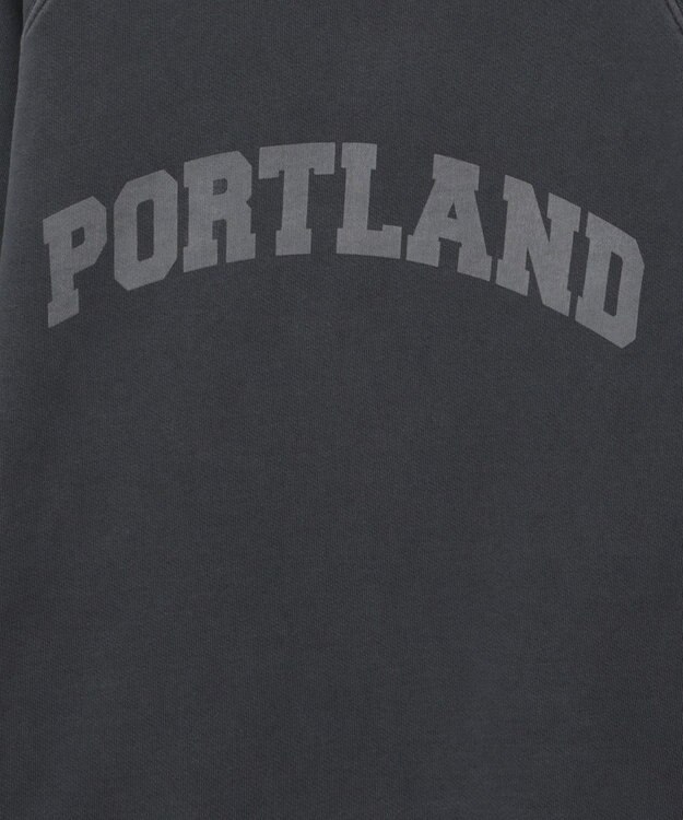 AMERICAN HOLIC ＰＯＲＴＬＡＮＤピグメントスウェット Charcoal Gray
