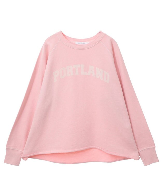 AMERICAN HOLIC ＰＯＲＴＬＡＮＤピグメントスウェット Pink