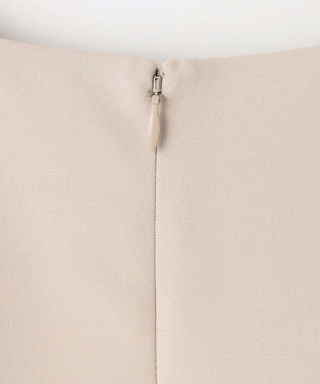 ANY L 【洗濯機可/ストレッチ/セットアップ可】イージーケアペプラムブラウス ベージュ