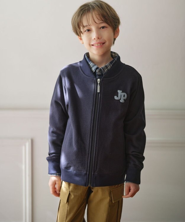 J.PRESS KIDS 【140-170cm】トラック ブルゾン ネイビー系