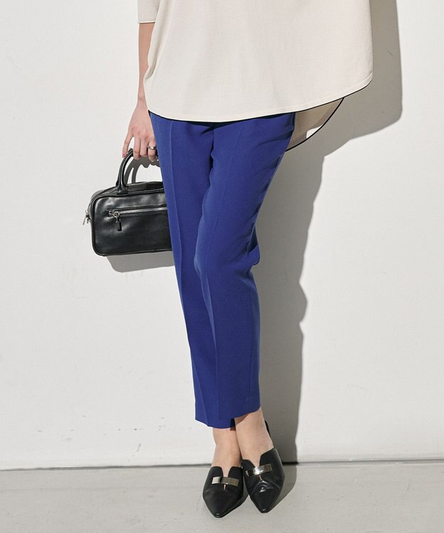 ICB 【WEB限定カラーあり】FluidBackSatin ドロストパンツ ロイヤルブルー