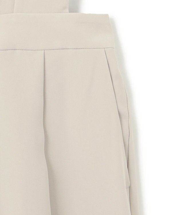 ICB 【洗える】ライトダブルクロス ジャンパースカート トープ系