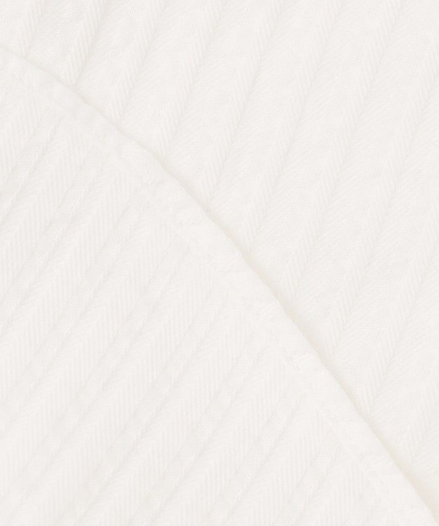 JOSEPH ABBOUD 【イージーケア】オーガニックコットンプリッセ シャツ ホワイト系