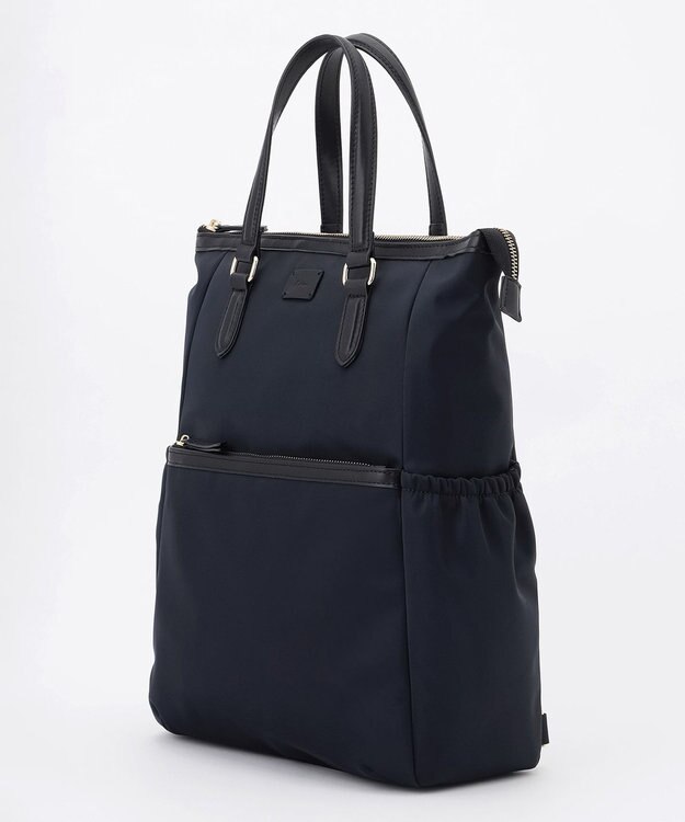 J.PRESS LADIES 2way トート リュック ネイビー系